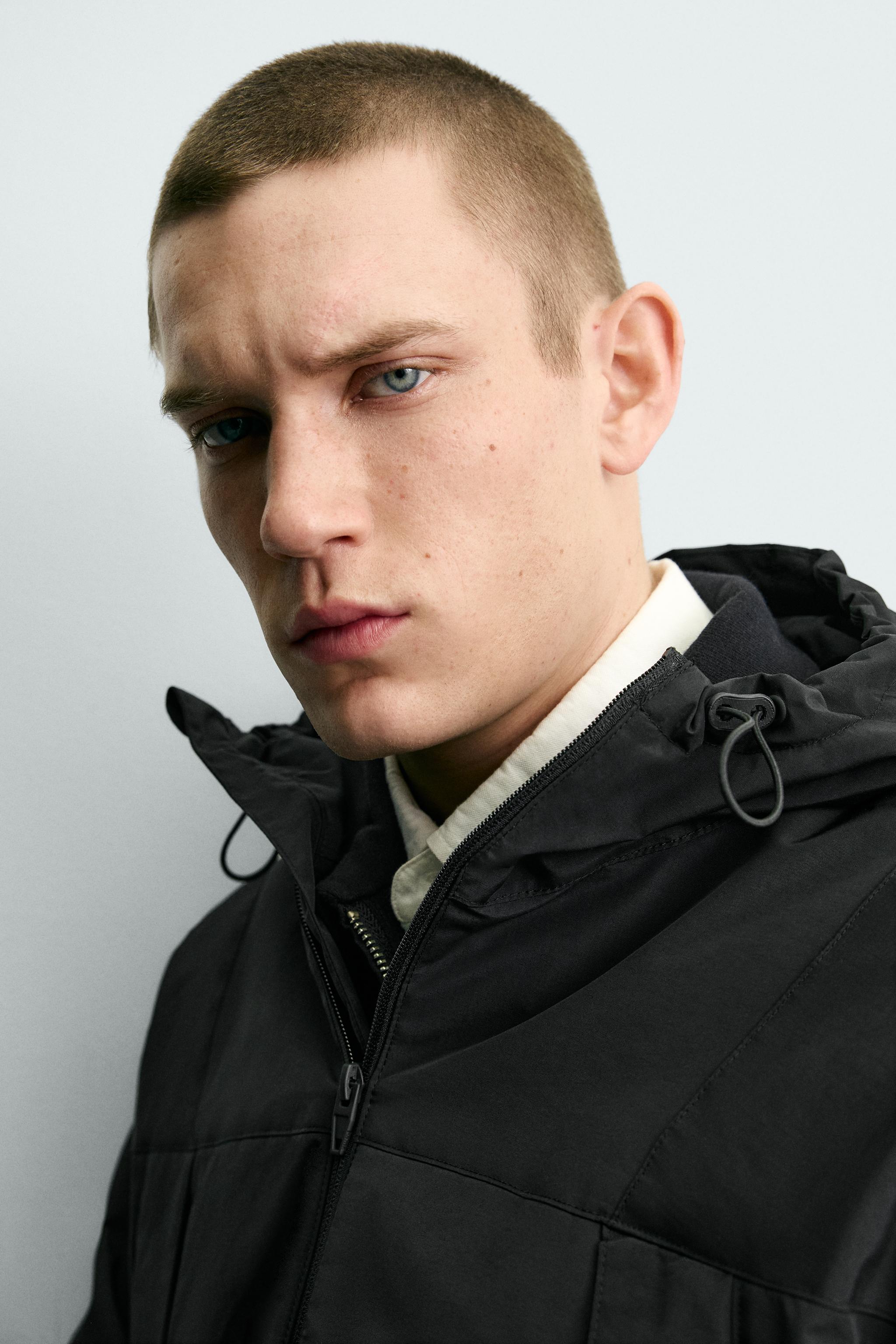 WATER REPELLENT TECHNICAL JACKET WITH FLEECE